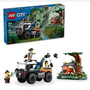 New LEGO CITY 60426 Jungle Explorer Truck Factory Sealed New in Box Retired